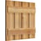 Ekena Millwork Spaced Board-n-Batten Shutters, Rough Sawn Western Red Cedar, 23W x 21H, PR RBS06S23X021RWR - alternate 2